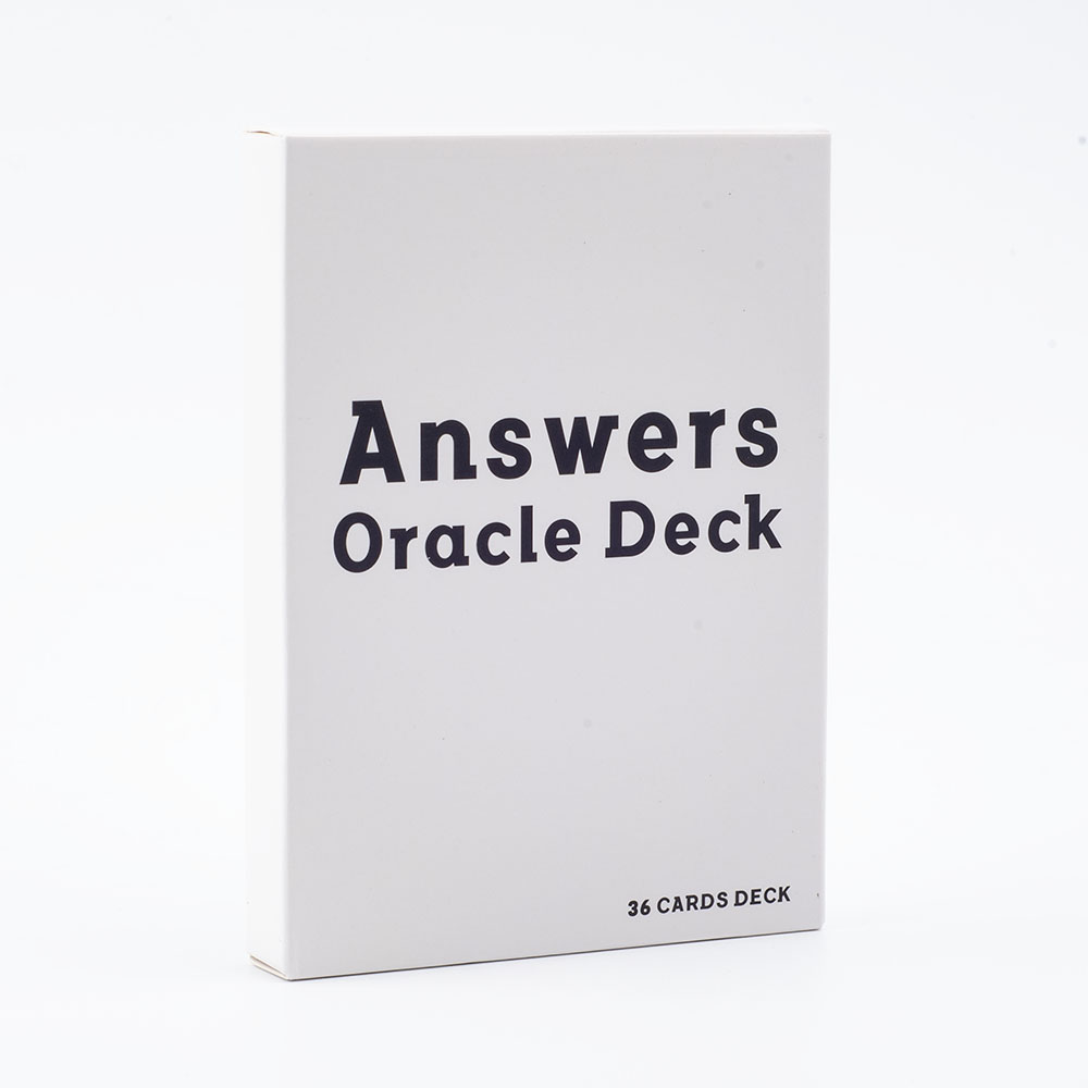 Board Game Quest - Answer Oracle Deck 36 pesan kartu