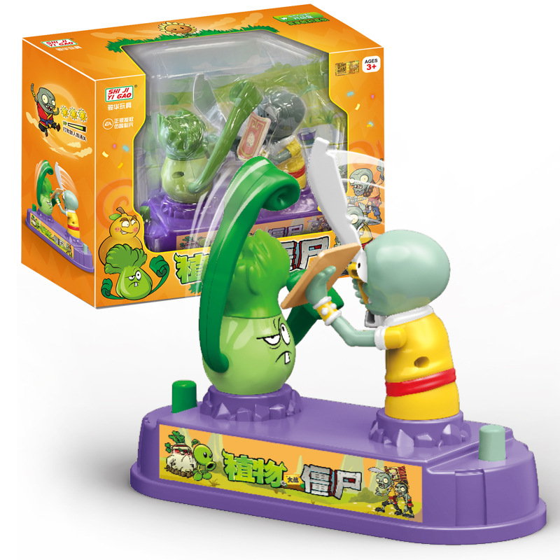 Board Game Zombie - Mainan Pertarungan Tinju Mini Plants Vs.