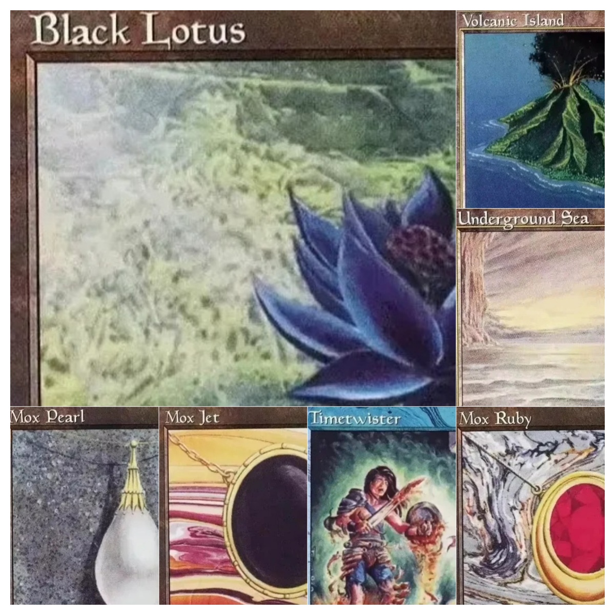Board Game Quest - 30th [blacklotus Scrubland] Kartu TCG Game