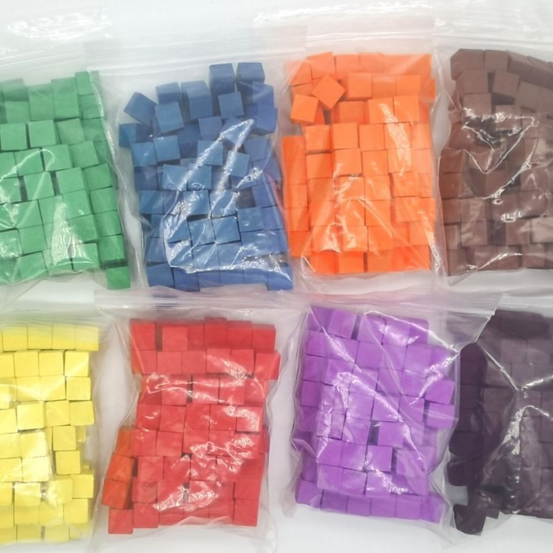 100 buah/Lot 10mm kubus kayu w - Board Game Hegemony ulasan dan harga