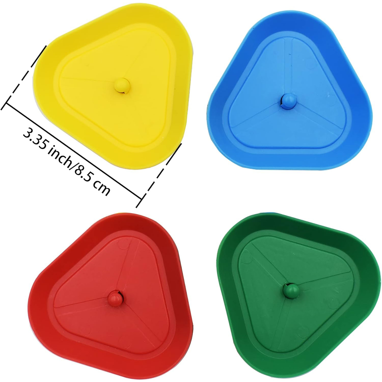4 Buah/Set Tempat Kartu Bermai - Board Game With Chips ulasan dan harga