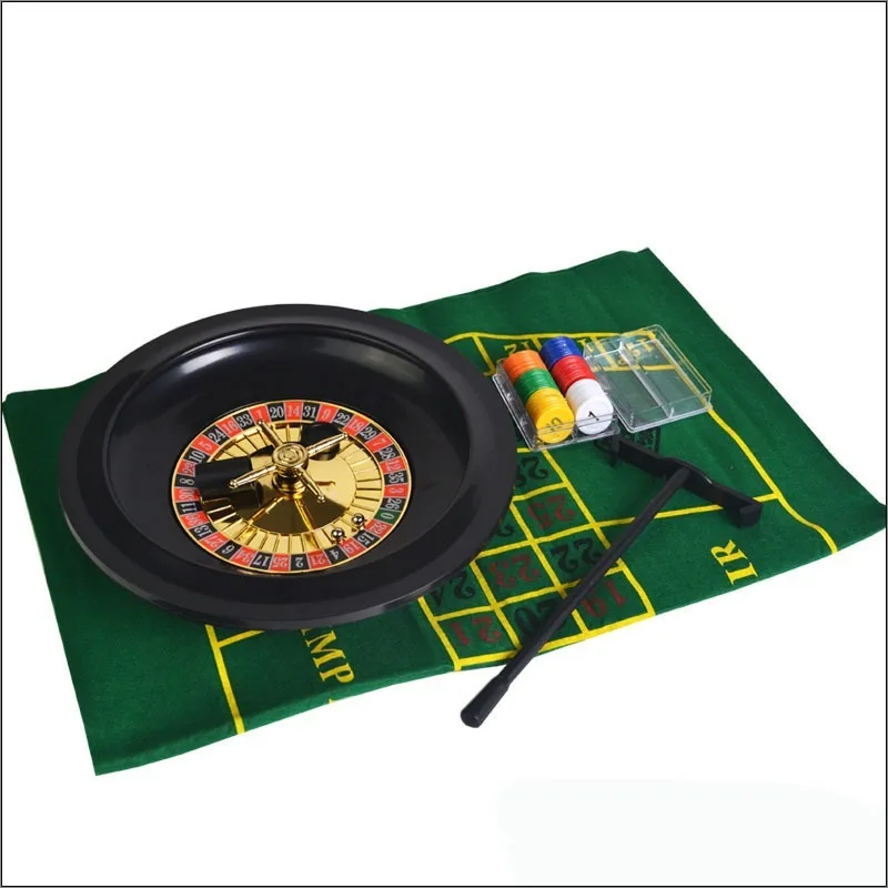 Set Permainan Meja Putar Plast - Board Game With Chips ulasan dan harga