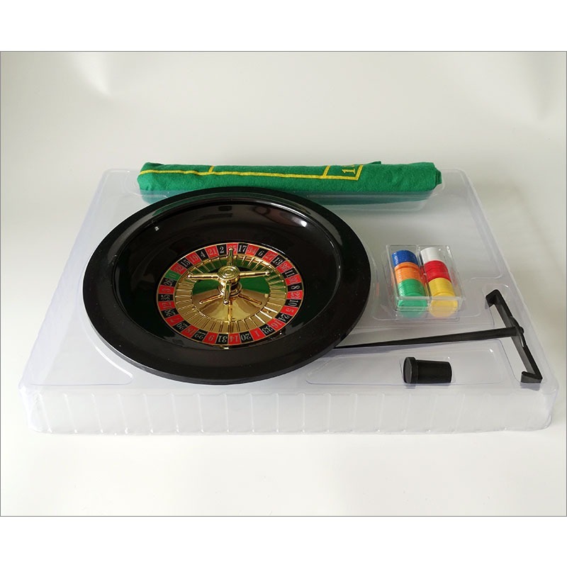 Set Permainan Meja Putar Plast - Board Game With Chips ulasan dan harga