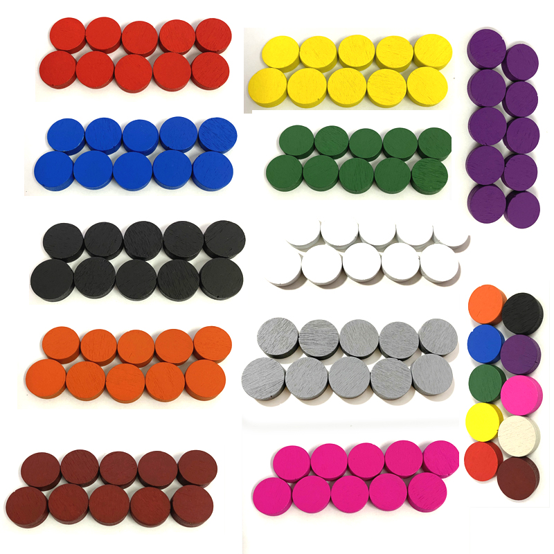 100 buah Diameter 15*5MM poton - Board Game Hegemony ulasan dan harga