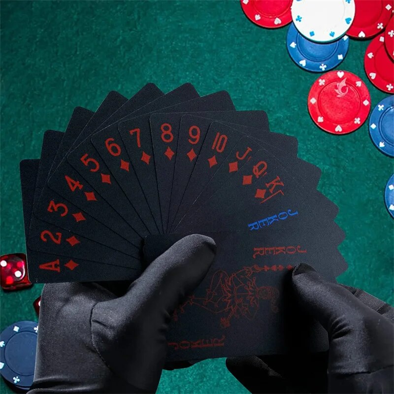 Kartu Permainan Poker Plastik  - Board Game With Chips ulasan dan harga