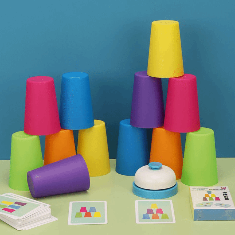 Permainan Cangkir Susun Belaja - Board Game Quick ulasan dan harga