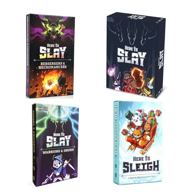 Here to Slay Here to Sleigh Ho - Board Game Pirates ulasan dan harga