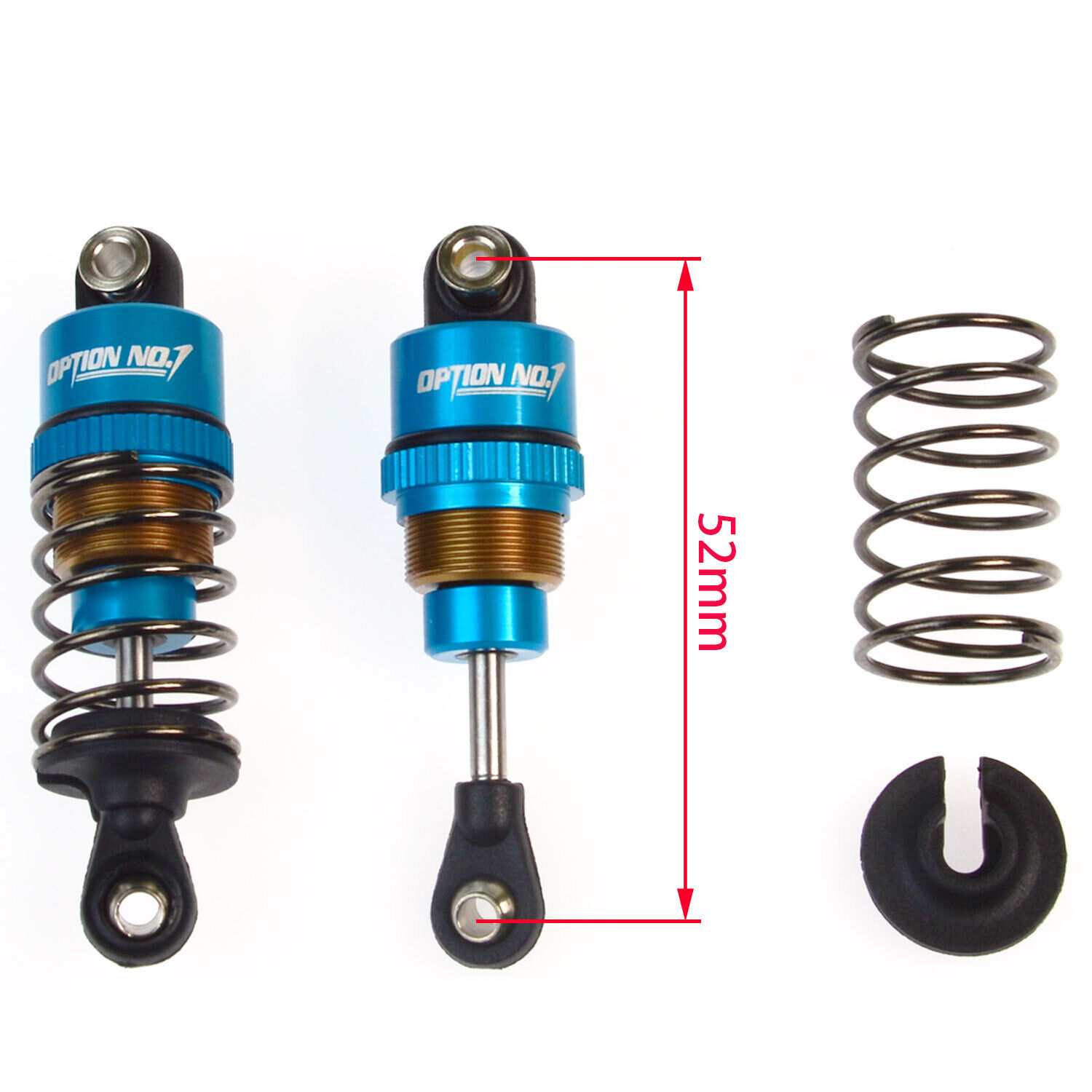 Peredam Kejut Aluminium Berisi - Tamiya Model Rc Car ulasan dan harga